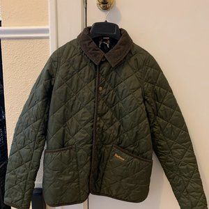 Barbour Girls 10/11 Green Quilted Jacket JCrew